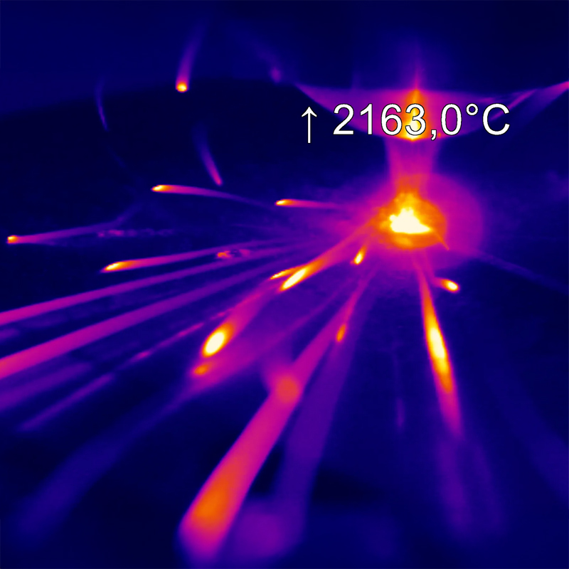 Precision Ultra Short wavelength Thermal Camera for Molten Metals,Laser Processes. 900 °C to 2450 °C - Image 3